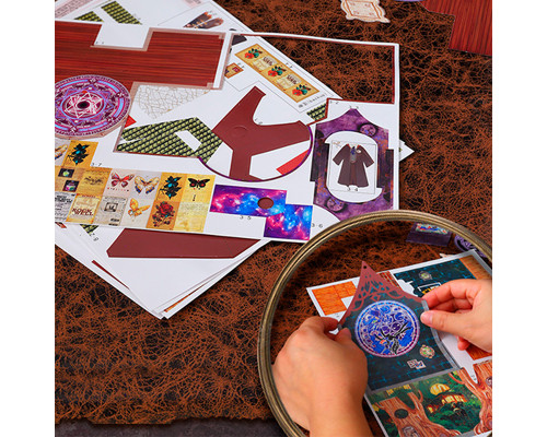 Румбокс магический дом конструктор DIY House ES015-B Magic Forest сборный румбокс с куполом