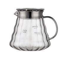 Сервер Choxila 12044 графин для приготовления кофе заварник для пуровера стеклянный 600 мл