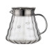 Сервер Choxila 12044 графин для приготовления кофе заварник для пуровера стеклянный 600 мл