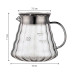 Сервер Choxila 12044 графин для приготовления кофе заварник для пуровера стеклянный 600 мл