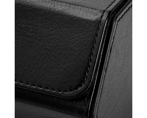 Футляр кейс для наручных часов Casegrace SP01369 органайзер на 2 отделения 15,5*10*8,8 см Black