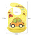 Слюнявчик з карманом на кнопках "Taxi" жёлтый