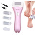 Электрическая пилка-пемза для пяток ZCA-013, розовая