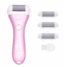 Електропемза для ніг акумуляторна, роликова пилка для п'ят з насадками