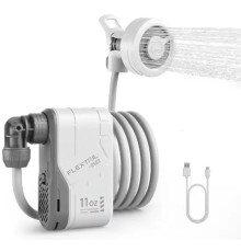 Переносний душ FLEXTAIL Max Shower на акумуляторі для для дачі та активного відпочинку