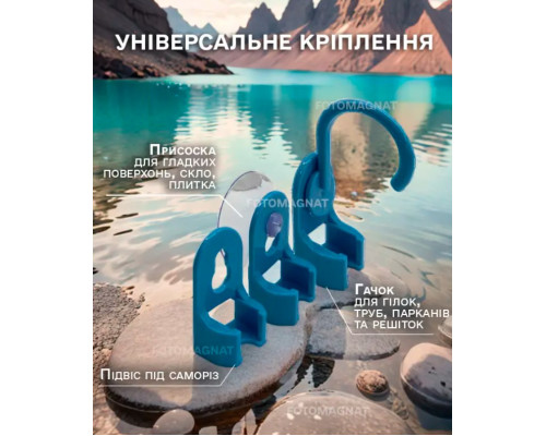 Портативний душ AquaPulse — акумулятор 2200mAh, для дачі й подорожей