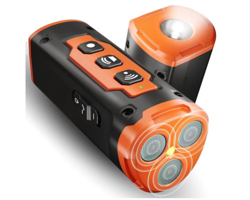 Ультразвуковий відлякувач собак B30 акумуляторний з 3 випромінювачами та дальністю дії до 15 м