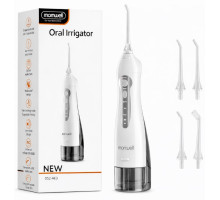 Іригатор порожнини рота 300 мл - портативний іригатор зубний Mornwell D52, флосер для чищення зубів