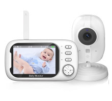Видеоняня Baby Monitor ABM600 3.5 с монитором, датчиком звука, ночное видение, видеозапись
