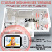 Видеоняня Baby Monitor ABM600j 3.5 с монитором, датчиком звука, ночное видение, видеозапись
