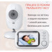 Видеоняня Baby Monitor ABM600j 3.5 с монитором, датчиком звука, ночное видение, видеозапись
