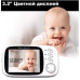 Видеоняня Baby Monitor VB603j 3.2 Original JKR с датчиком звука, ночное видение, термометр радионяня