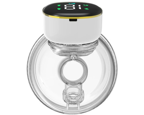 Молоковідсмоктувач електричний носимий на акумуляторі Hands Free MY-373, 4 режими 12 рівнів