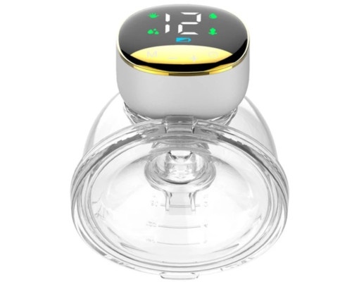 Молоковідсмоктувач електричний носимий на акумуляторі Hands Free MY-373, 4 режими 12 рівнів