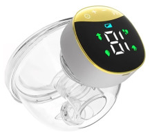 Молоковідсмоктувач електричний носимий на акумуляторі Hands Free MY-373, 4 режими 12 рівнів