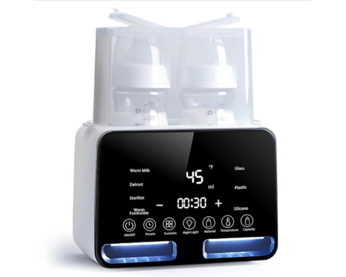 Умный стерилизатор - подогреватель детских бутылочек Smart Comfort Pro 5в1 на две бутылочки Умный стерилизатор - подогреватель детских бутылочек Smart Comfort Pro 5в1 на две бутылочки