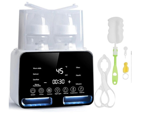 Умный стерилизатор - подогреватель детских бутылочек Smart Comfort Pro 5в1 на две бутылочки