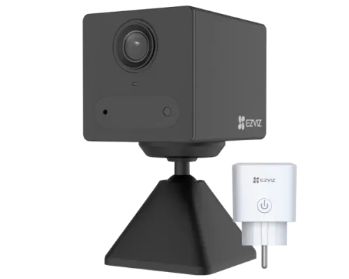 Комплект камера и розетка Ezviz CS-CB2 (1080P,BK)+CS-T30-10B-EU