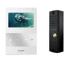 Комплект видеодомофона Slinex SQ-04M(White) + ML-16НR(Black)