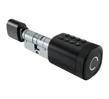 Биометрический замок SEVEN LOCK SL-7774BF black (35-90мм) (цилиндр)