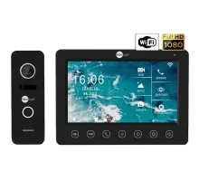 Комплект видеодомофона NeoLight NeoKIT HD WF B/Black (KAPPA+ HD WF + PRIME FHD)