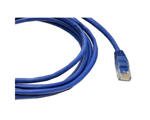Патч-корд UTP, 3 м, кат. 5e, синий PAUT3300-Bl