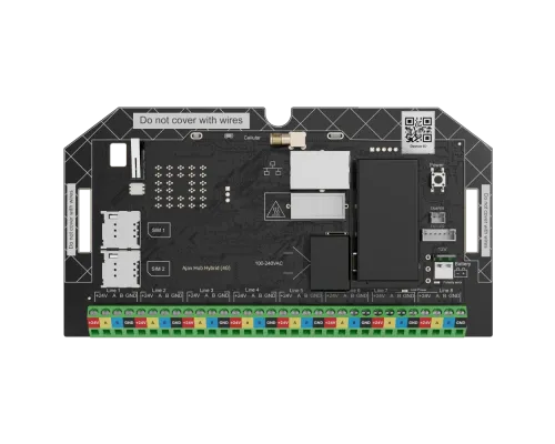 Охоронна централь Ajax Superior Hub Hybrid (4G) (without casing) Охоронна централь Ajax Superior Hub Hybrid (4G) (without casing)