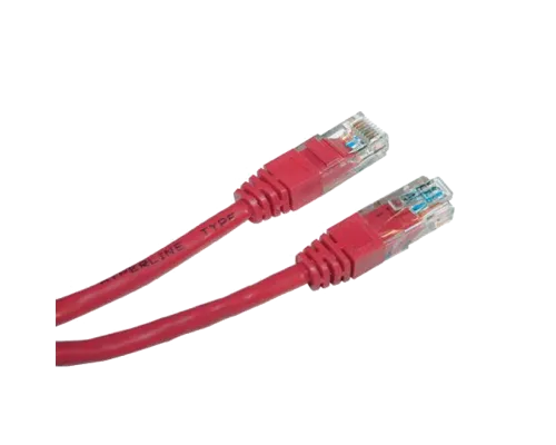 красний Патч-корд  E-server UTP,  0.5 м, кат. 5e