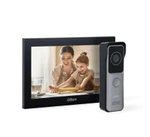 Комплект видеодомофона Dahua DHI-VTH5341G-W+ DHI-VTO2311R-WP