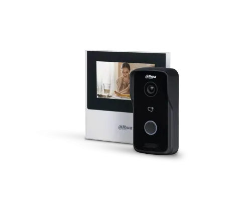 Комплект Dahua Mіні DHI-VTH2611L-WP 4.3" Wi-Fi + DHI-VTO2111D-P-S3