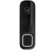 Видеозвонок Ajax Doorbell black RAL 9005