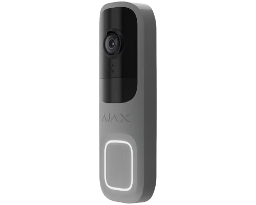Видеозвонок Ajax Doorbell Grey RAL 7004