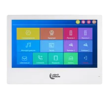 Видеодомофон Light Vision SINGAPORE WiFi FHD WHITE (AI) 10"