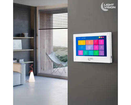 Видеодомофон Light Vision SINGAPORE WiFi FHD WHITE (AI) 10" Видеодомофон Light Vision SINGAPORE WiFi FHD WHITE (AI) 10"