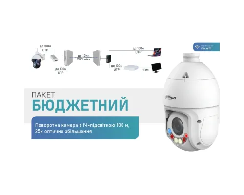 Комплект Dahua Warkit (Wi-Fi) Комплект Dahua Warkit (Wi-Fi)