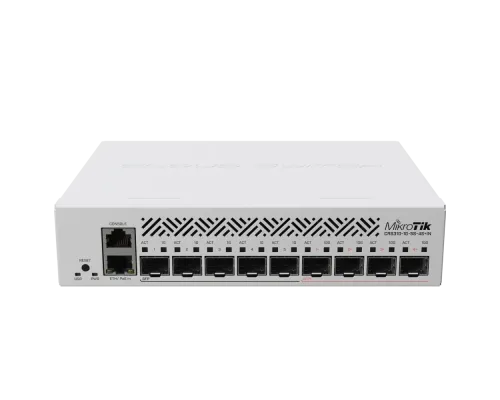 Комутатор 9 портів керований MikroTik CRS310-1G-5S-4S+IN 10G SFP+ Комутатор 9 портів керований MikroTik CRS310-1G-5S-4S+IN 10G SFP+