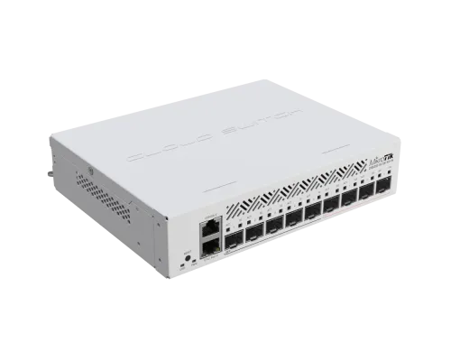 Комутатор 9 портів керований MikroTik CRS310-1G-5S-4S+IN 10G SFP+ Комутатор 9 портів керований MikroTik CRS310-1G-5S-4S+IN 10G SFP+