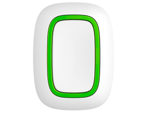 Беспроводная тревожная кнопка белая Ajax Button white EU