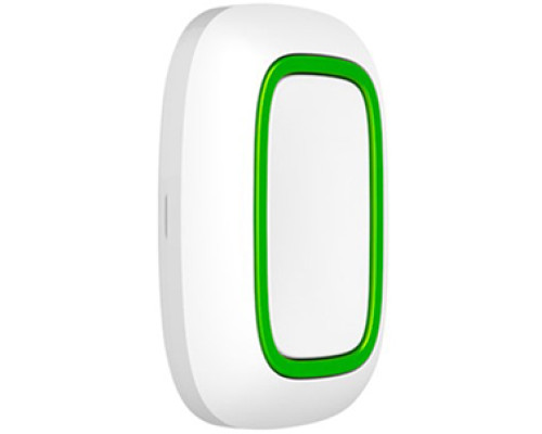 Беспроводная тревожная кнопка белая Ajax Button white EU