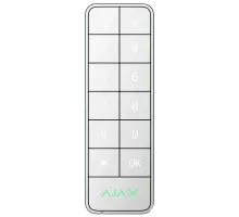 Дротова клавіатура Ajax Superior Keypad Outdoor Fibra white