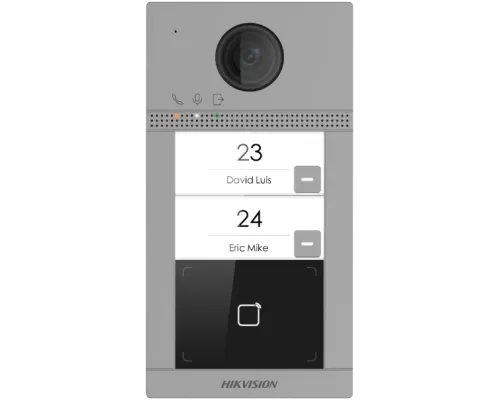 Вызывная панель Hikvision DS-KV8213-WME1(C)/Flush Wi-Fi IP65, IK08