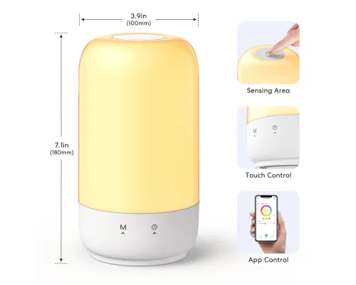 Умная настольная WiFi лампа Ambient Light Meross MSL450HK(EU)