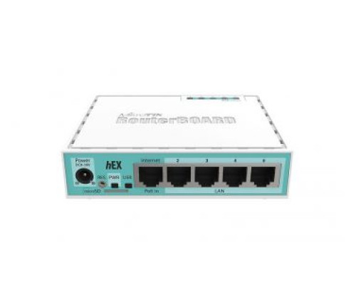 Маршрутизатор MikroTik hEX (RB750Gr3) 5-портовый