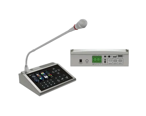 Настільний IP-пейджинговий мікрофон ITC T-7802
