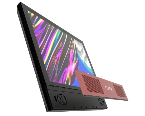 Видеодомофон Slinex Sonik 10 10"дюймов черный/красный