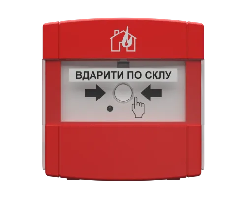 адресний ручний пожежний сповіщувач Тірас Tiras DETECTO MNL110