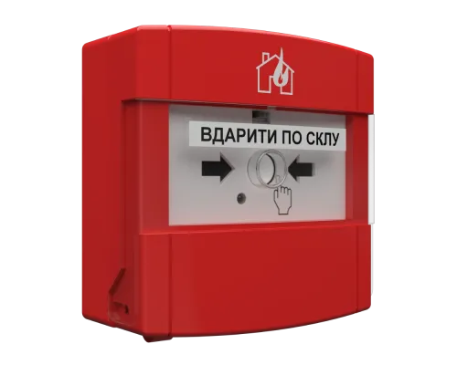 адресний ручний пожежний сповіщувач Тірас Tiras DETECTO MNL110