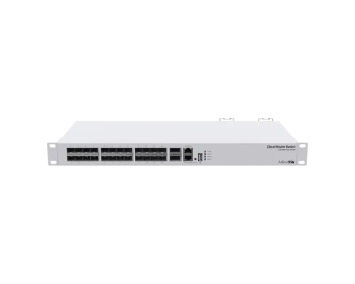 Комутатор 24 порти керований MikroTik CRS326-24S+2Q+RM Комутатор 24 порти керований MikroTik CRS326-24S+2Q+RM