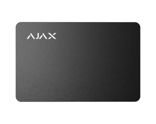 Безконтактна картка керування Ajax Pass black (3pcs) Безконтактна картка керування Ajax Pass black (3pcs)