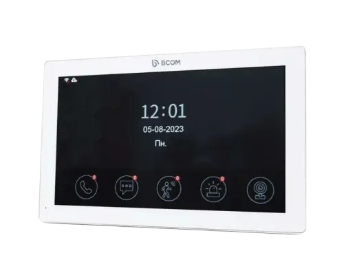 Видеодомофон BCOM BD-1070FHD/T White Видеодомофон BCOM BD-1070FHD/T White